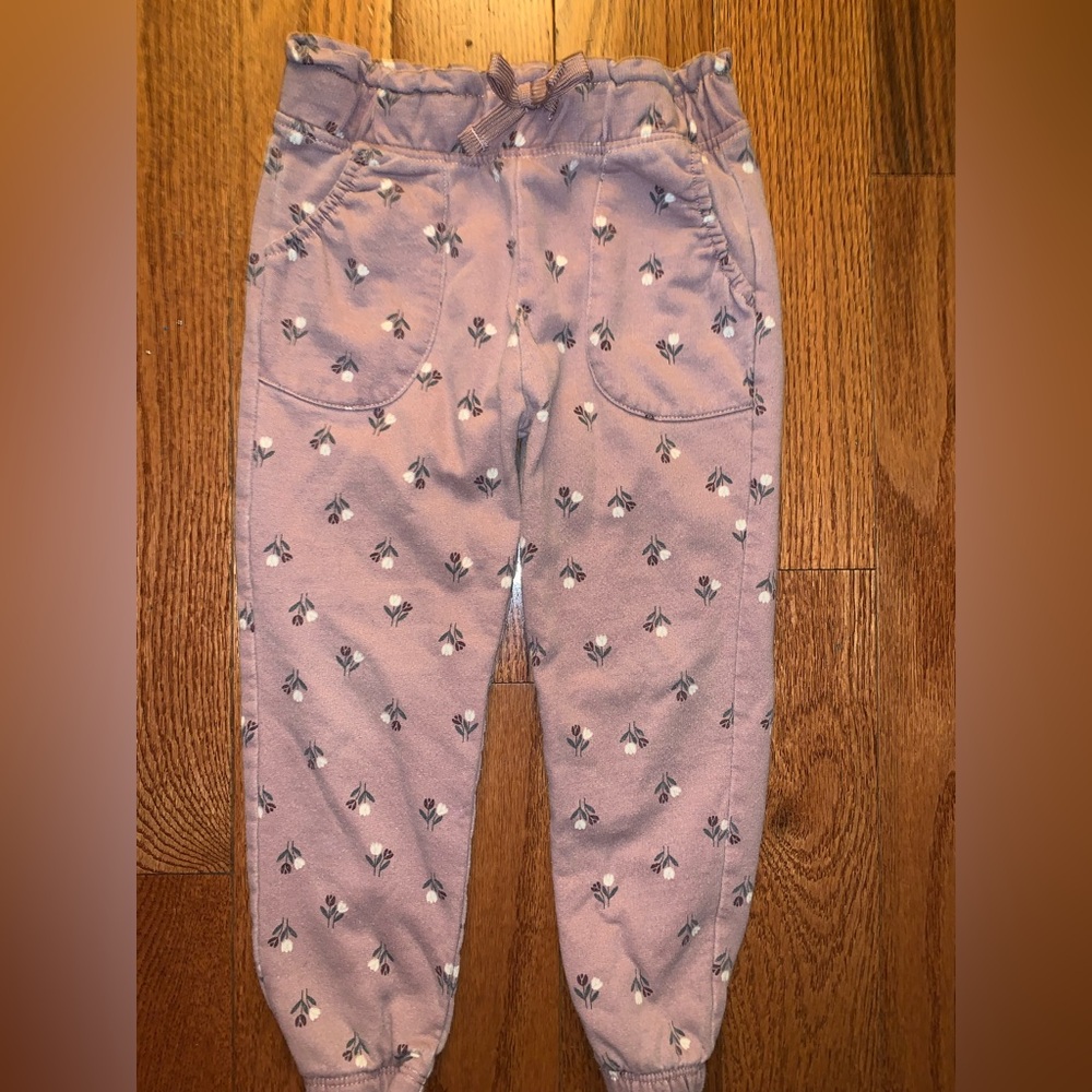 Nicole Miller Purple Cozy Sweatpants